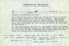 Eidesstattliche Versicherung