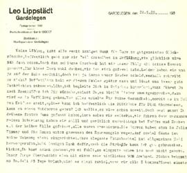 Meine Lieben, habt alle recht innigen Dank für Eure so gutgemeinten Glückwünsche